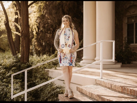 Image of PhD student, Caitlyn Flores.