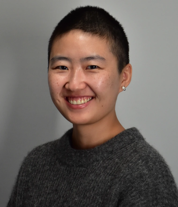 Headshot of student, Manlin Shao. 