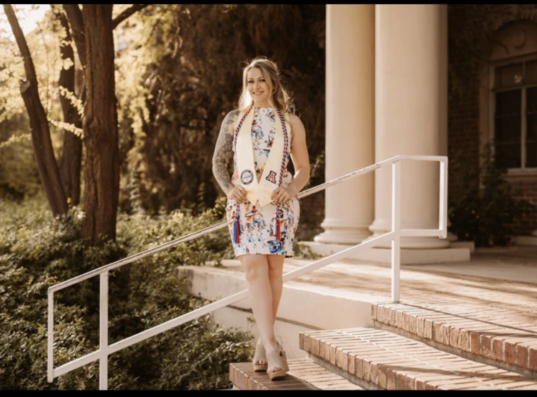 Image of PhD student, Caitlyn Flores.